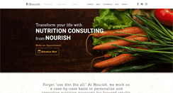 Desktop Screenshot of nourishfamily.com